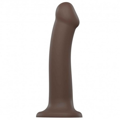 Dildo Dual Density Chocolate L