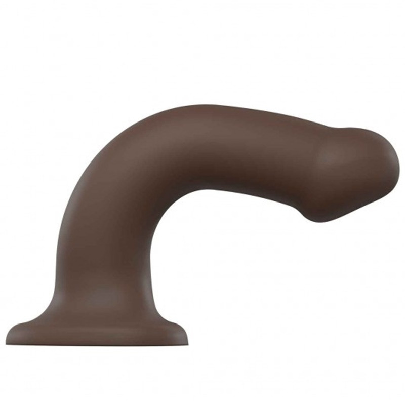 Dildo Dual Density Chocolate L