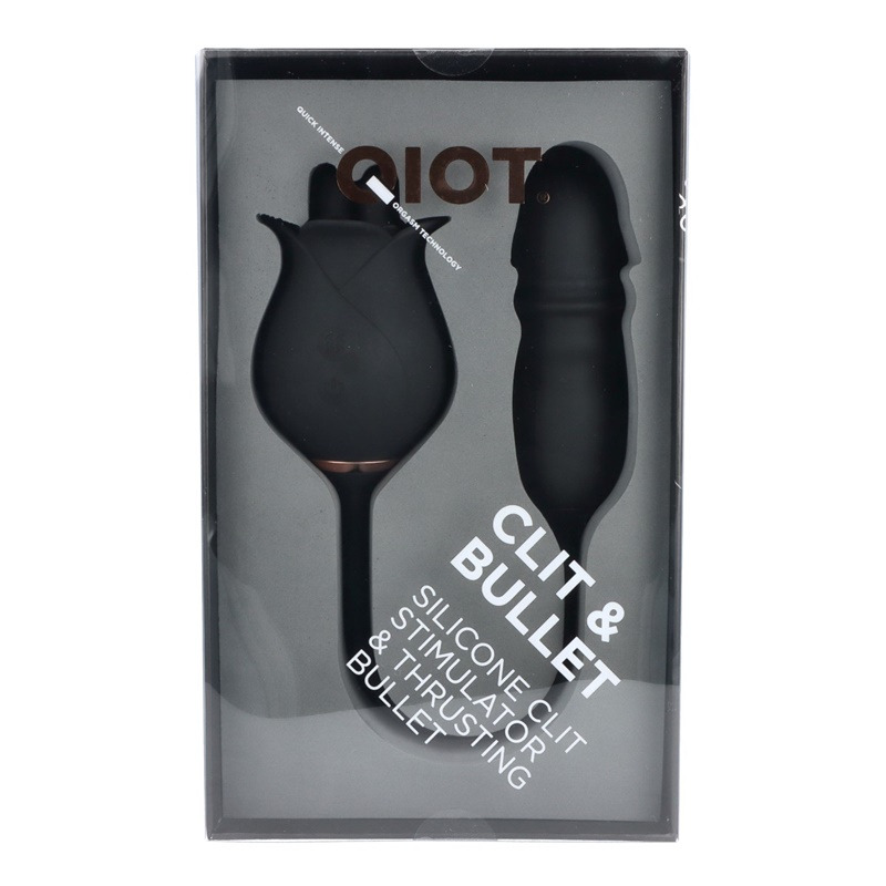 Quiot Clitorial Stimulator Thrusting Bullet