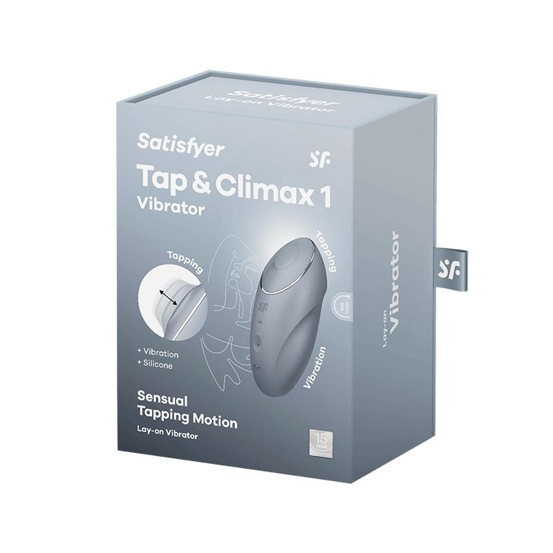 Satisfyer Tap & Climax 1 Gris