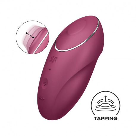 Satisfyer Tap & Climax 1 Rojo