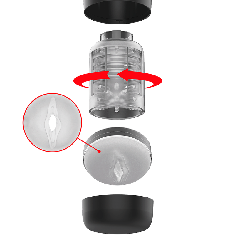 Tornado Masturbador 360 Rotate Tech