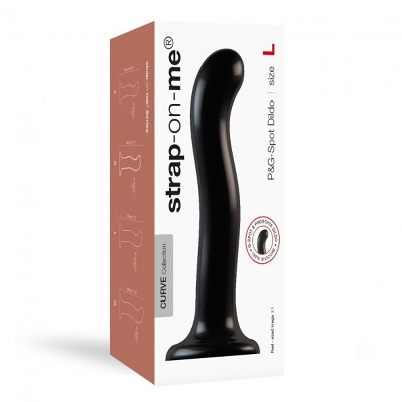 Dildo Estimulador Punto P/G Negro