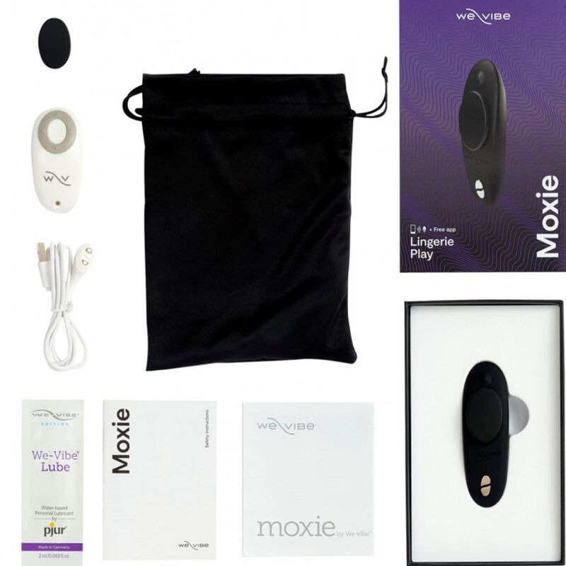 Moxie Vibrador Clítoris Negro