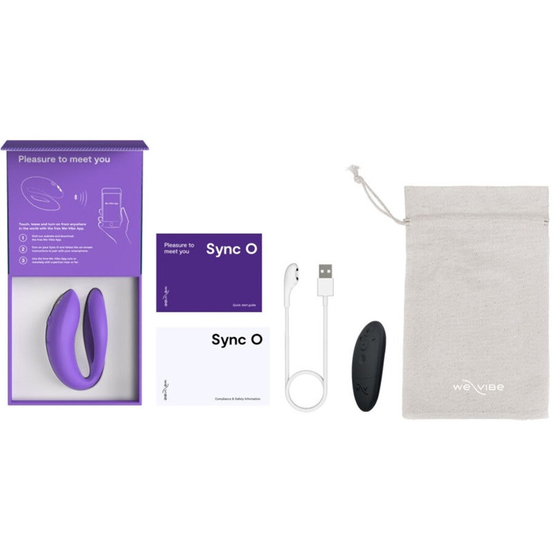 Sync O Vibrador Control Remoto Violeta