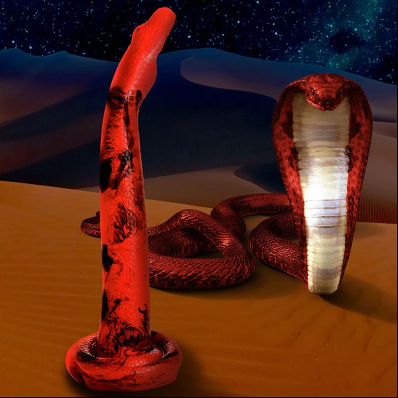 Dildo de Silicona King Cobra XL 45 cm