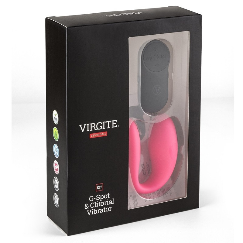 Vibrador G-Sport & Clitorial E12 Rosa