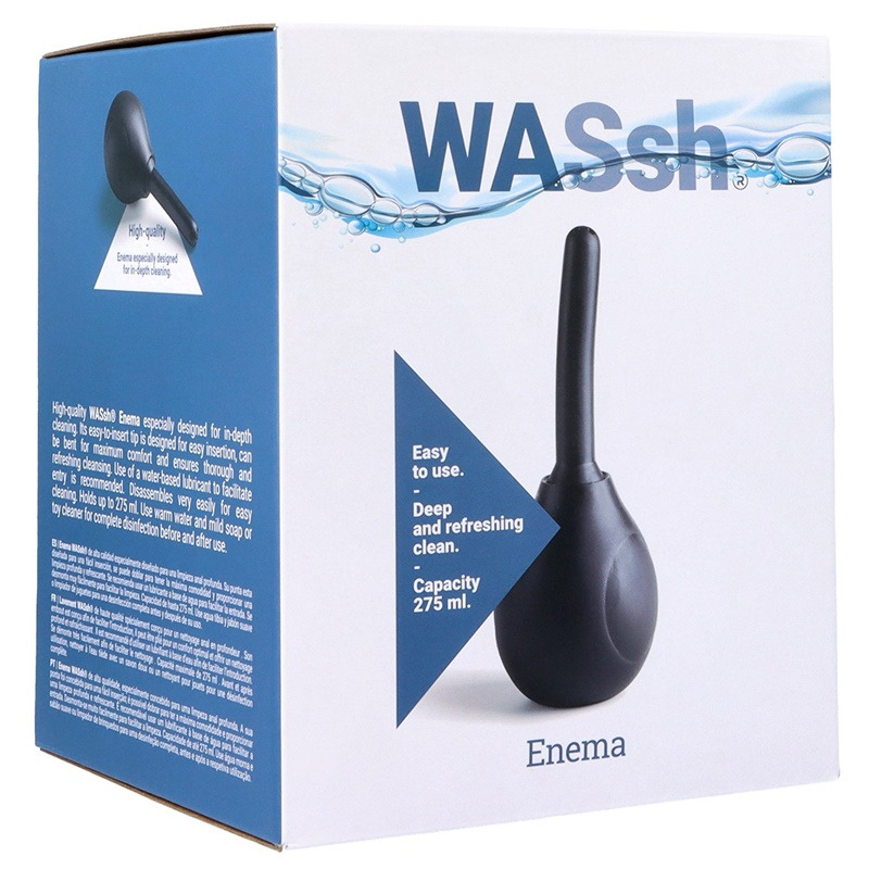 Enema Limpieza Anal Negra 275 ml