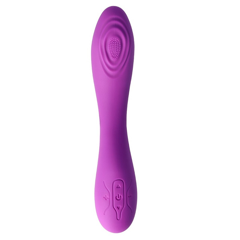 Vibrador Tapping Recargable V8 Morado