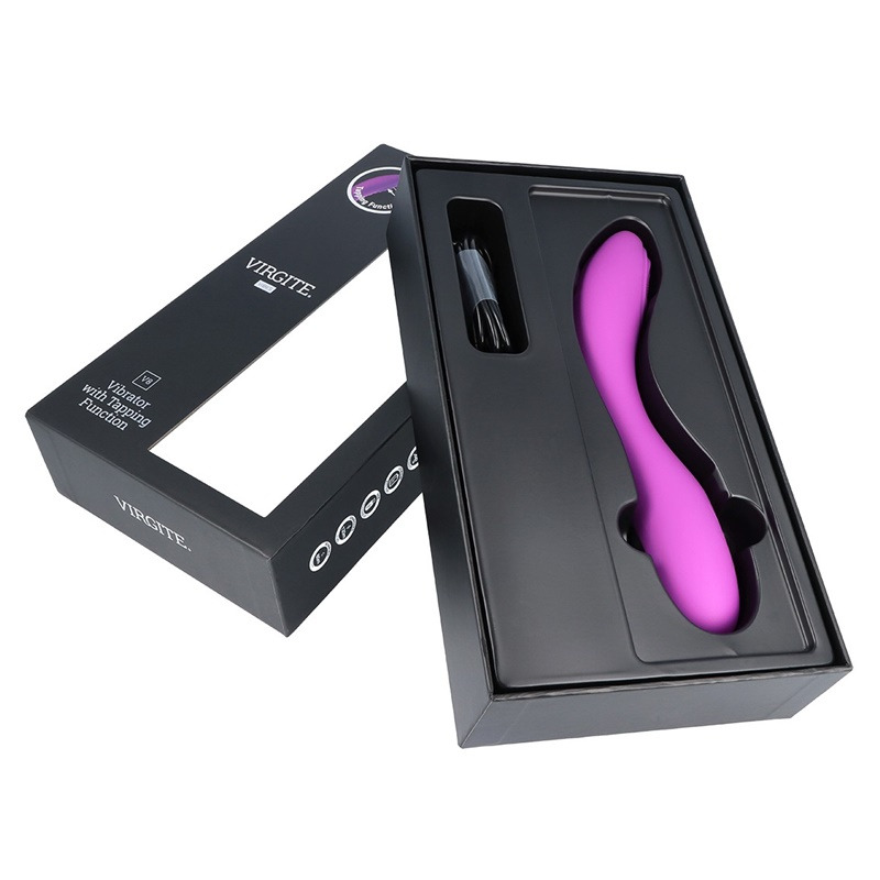 Vibrador Tapping Recargable V8 Morado