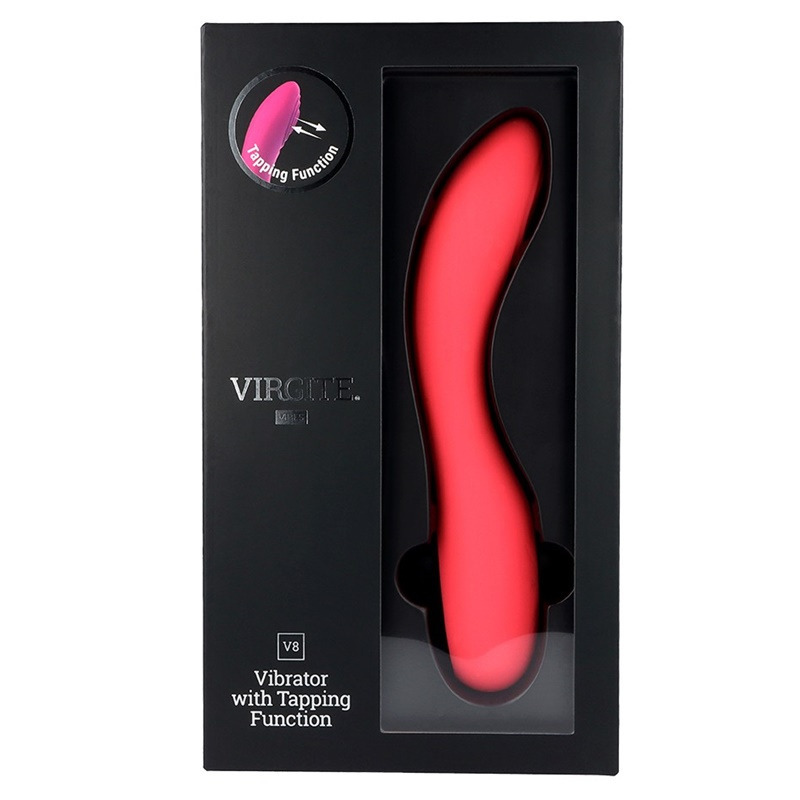 Vibrador Tapping Recargable V8 Rosa