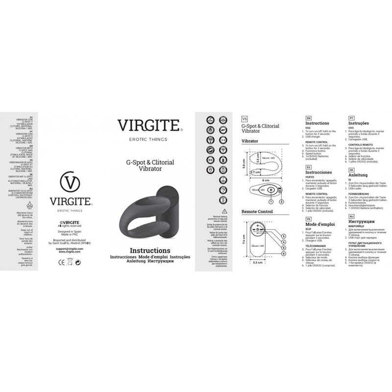 Vibrador G-Spot & Clitorial E12 Black Edition