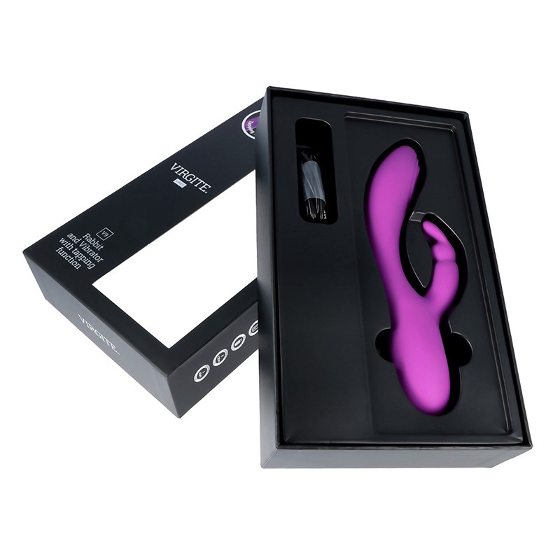 Vibrador Tapping Recargable V9 Morado