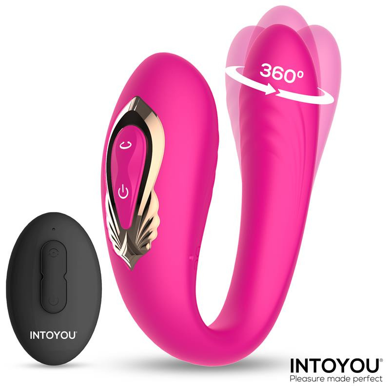 Lanty Vibrador para Parejas 360º Control Remoto