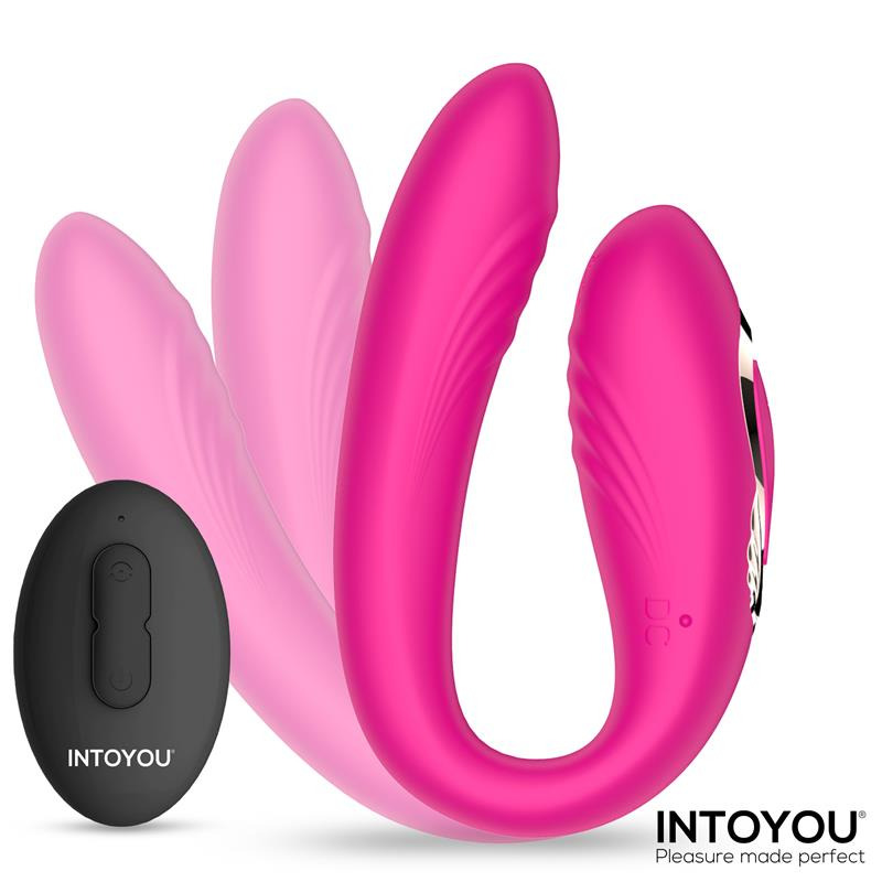 Lanty Vibrador para Parejas 360º Control Remoto