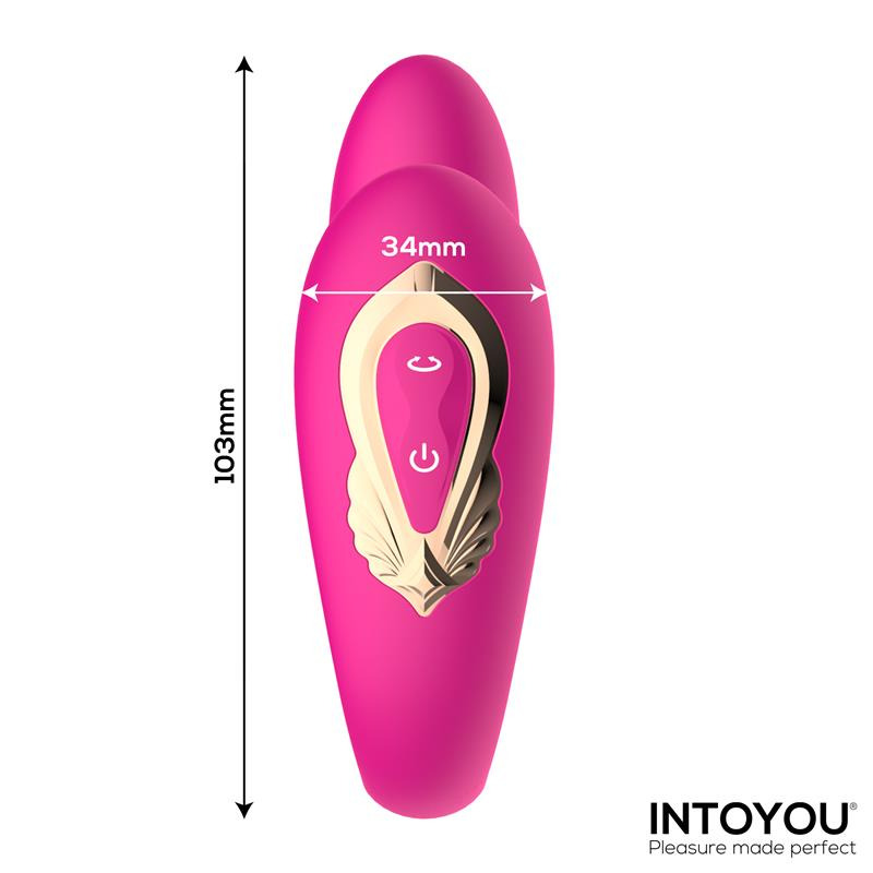 Lanty Vibrador para Parejas 360º Control Remoto