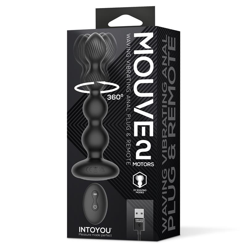 Mouve Plug Anal con Control Remoto