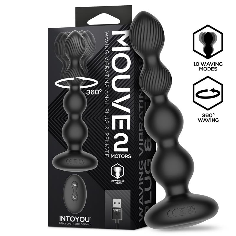 Mouve Plug Anal con Control Remoto