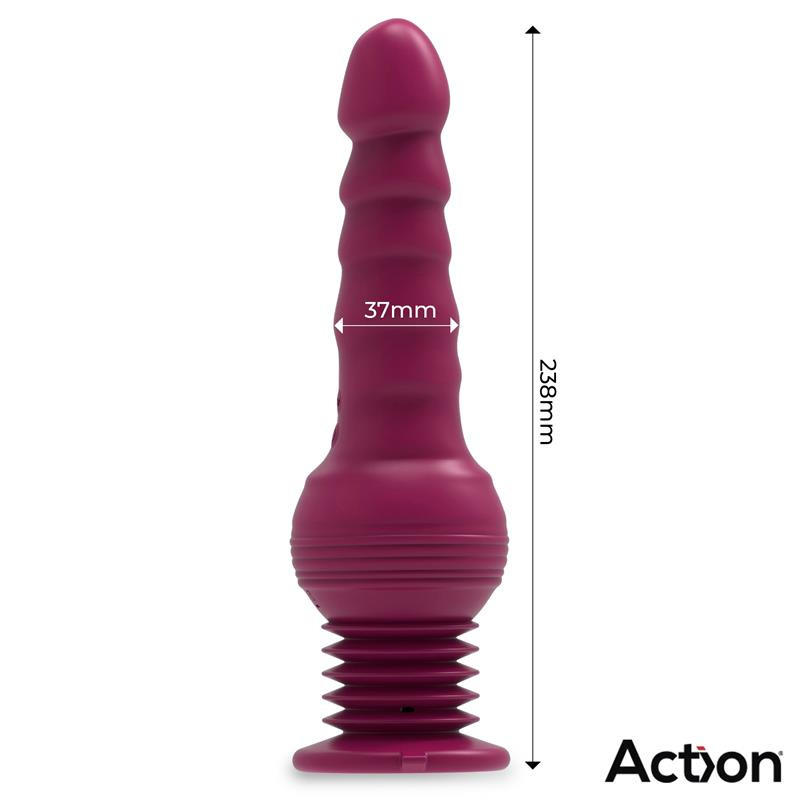 Rocket Vibrador con Ventosa