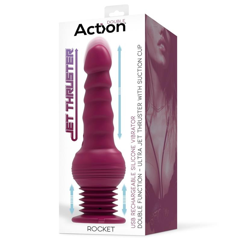 Rocket Vibrador con Ventosa