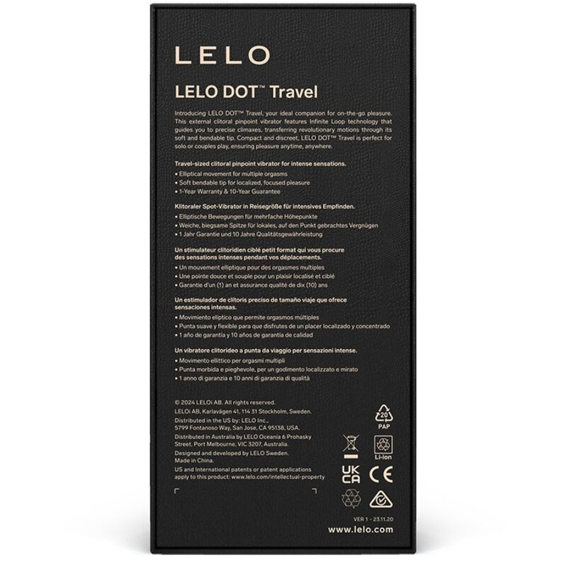 Lelo Dot Travel Morado