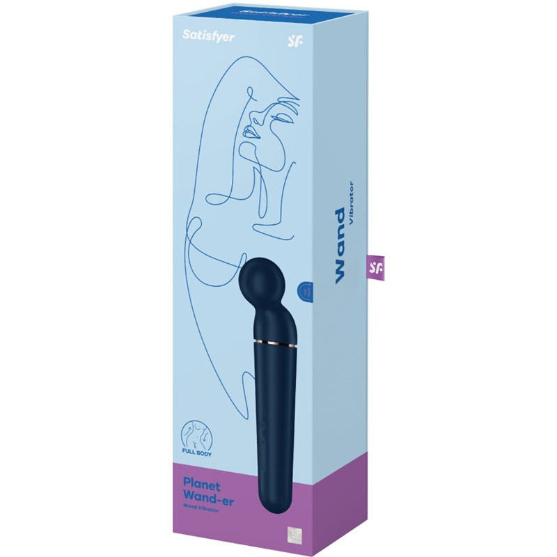 Satisfyer Planet Wand-er Azul