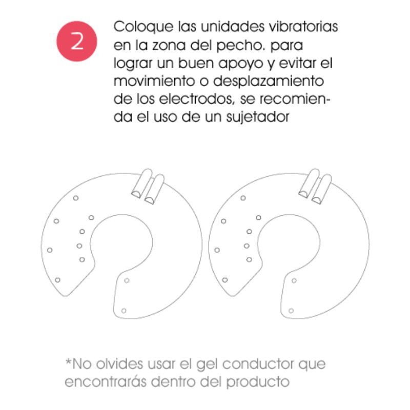 U-Breast Aumento de Pechos Electroestimulación