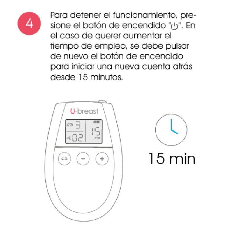 U-Breast Aumento de Pechos Electroestimulación