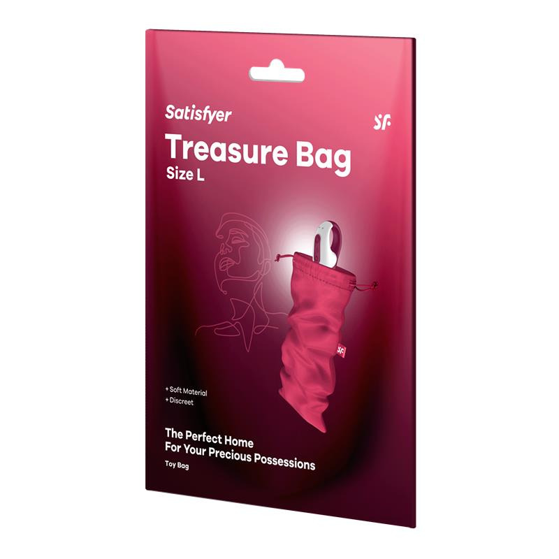 Bolsa de Almacenamiento Treasure Talla L Rojo