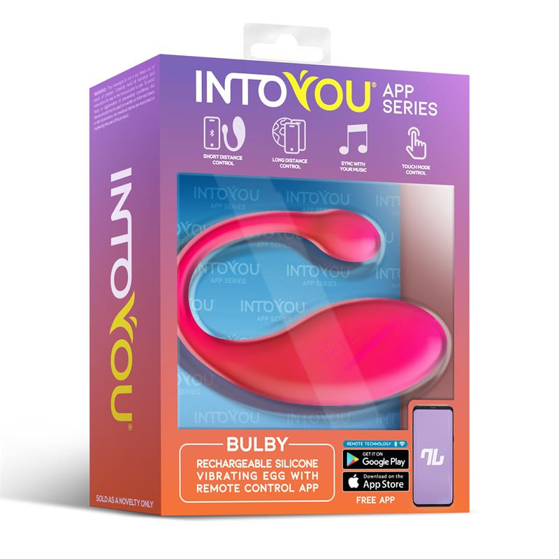 Bulby Huevo Vibrador con App Rosa