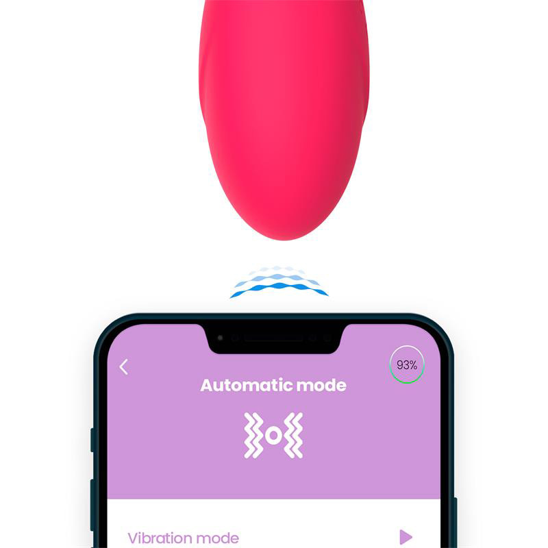 Bulby Huevo Vibrador con App Rosa