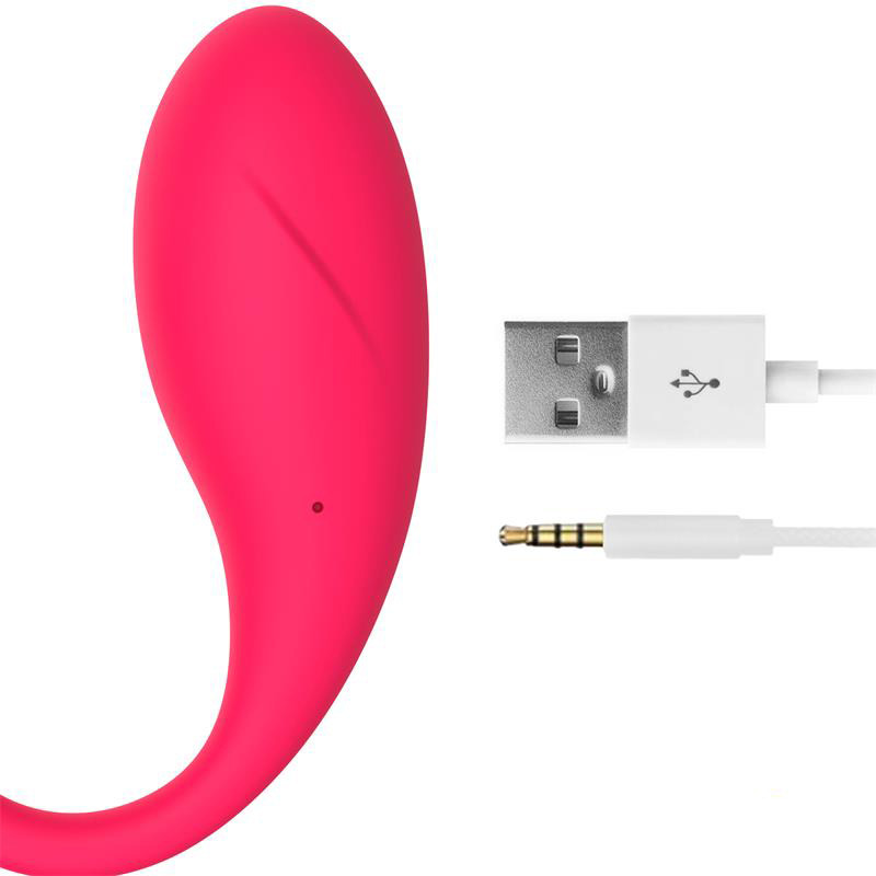 Bulby Huevo Vibrador con App Rosa