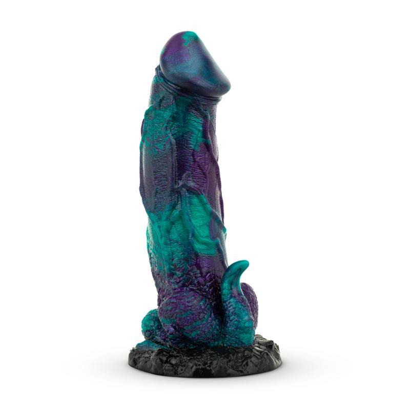 Dildo Dragonfly Púrpura y Verde 22,6 cm 