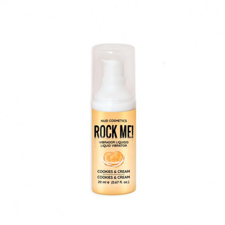 Rock Me! Vibrador Líquido Cookies and Cream 20 ml