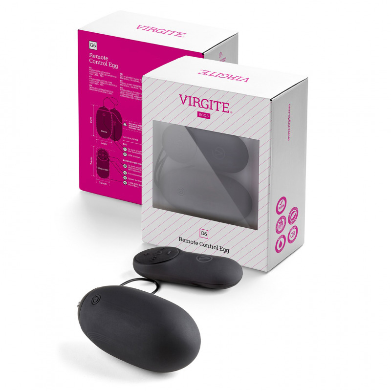 Huevo Vibrador G6 Negro