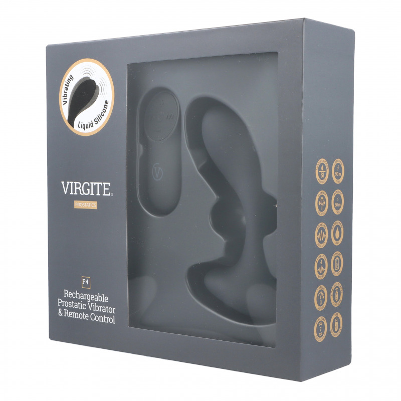 Vibrador Prostático P4 W Control Remoto