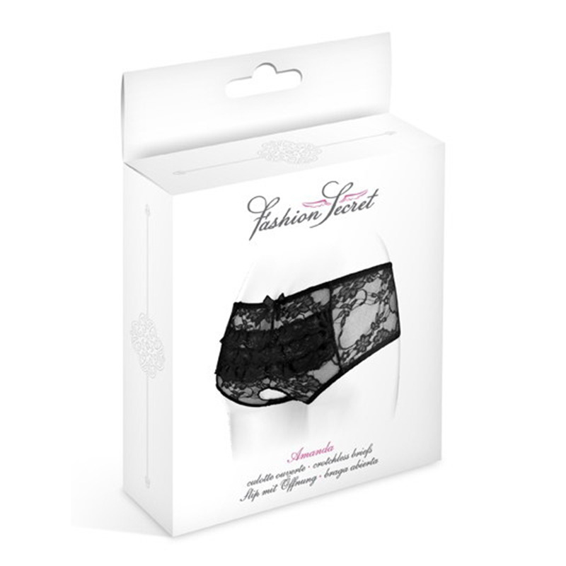 Culotte Negro Abierto Amanda