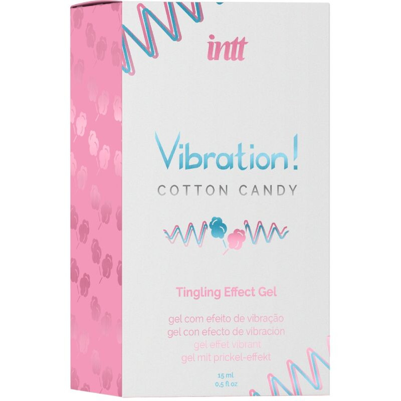 Vibrador Líquido Intt Algodón de Azúcar 15 ml