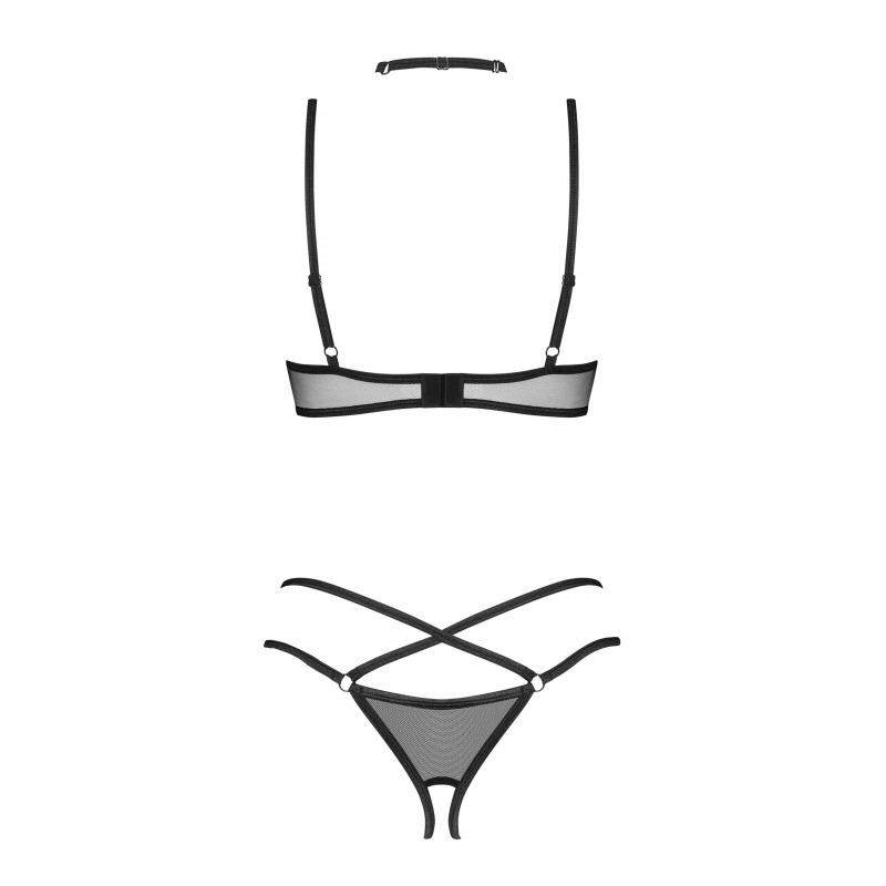 Donarella 3-Pcs Crotchless Set