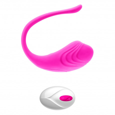 Huevo Vibrador Rosa con Mando