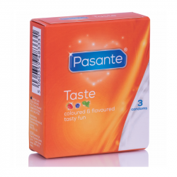 Pasante Preservativo Taste Sabores 3 Uds