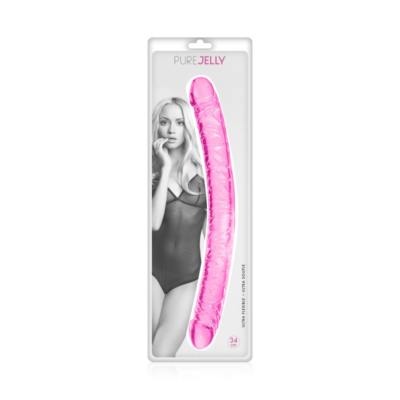 Dildo Doble Rosa 34 cm