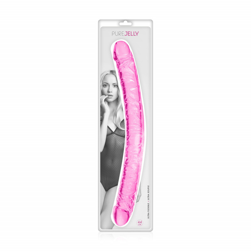 Dildo Doble Rosa 44 cm