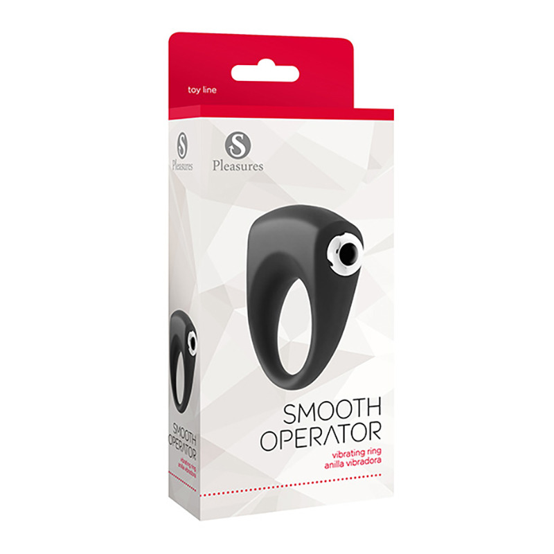 Smooth Operator Anillo Vibrador Negro