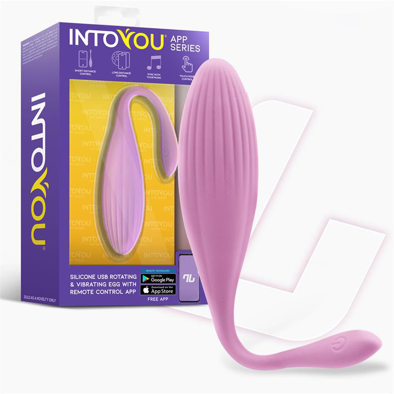 Huevo Vibrador con Bolas Internas con Rotación App