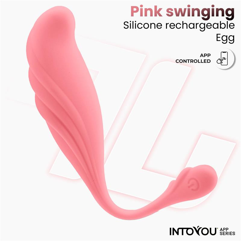 Huevo Vibrador con Movimiento Waving con App