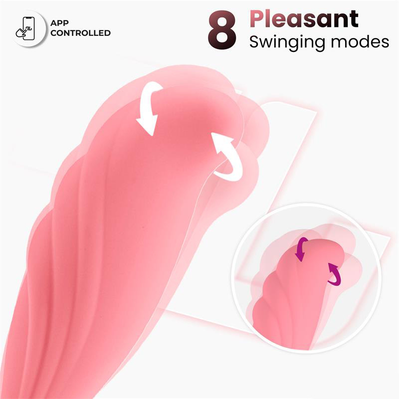 Huevo Vibrador con Movimiento Waving con App