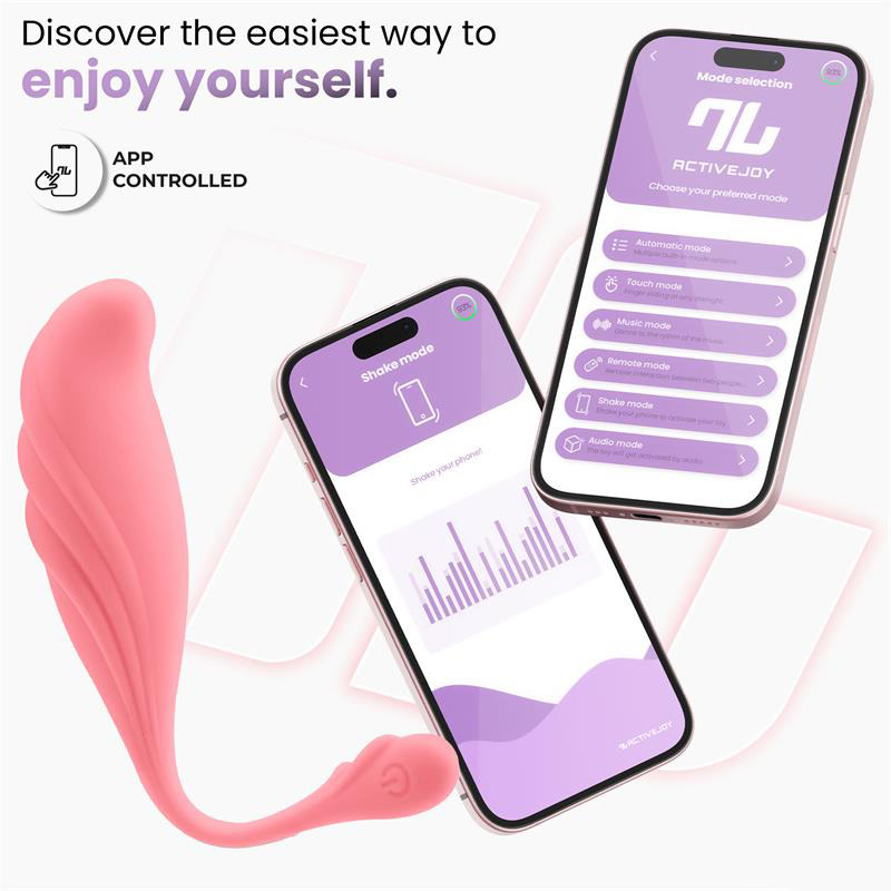 Huevo Vibrador con Movimiento Waving con App