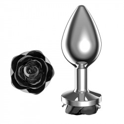 Plug Anal con Rose Noire Taille S