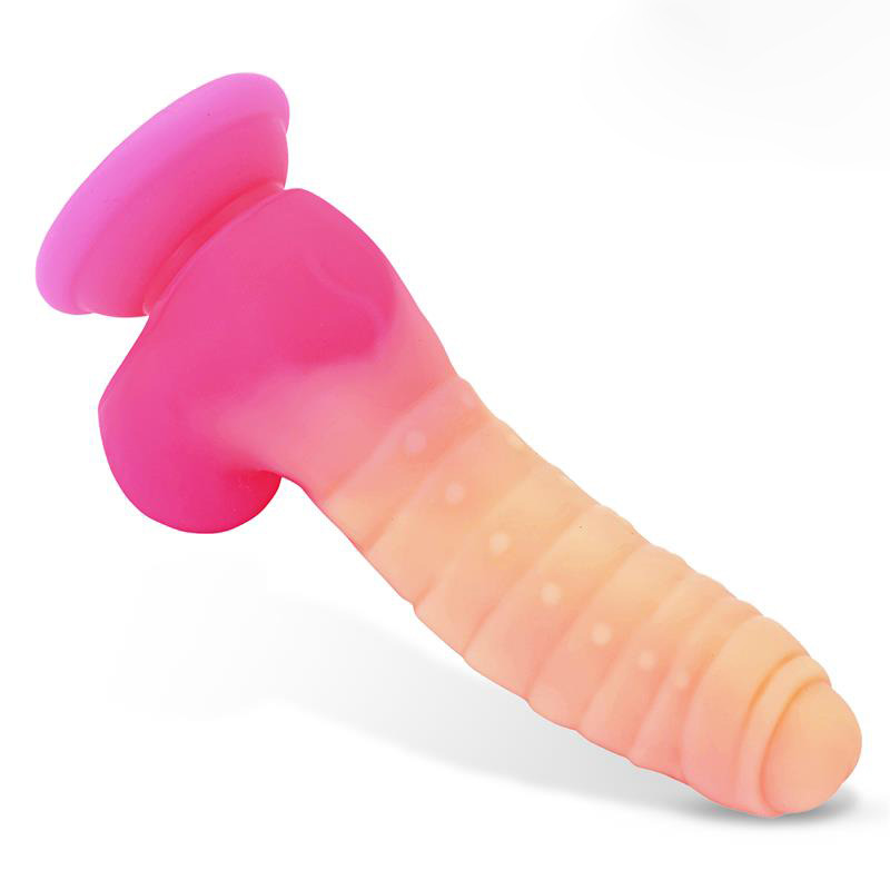 Scalidor Dildo Unicorn Brilla en la Oscuridad 18 cm